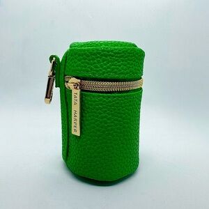 Tata Harper Green Textured Pouch
